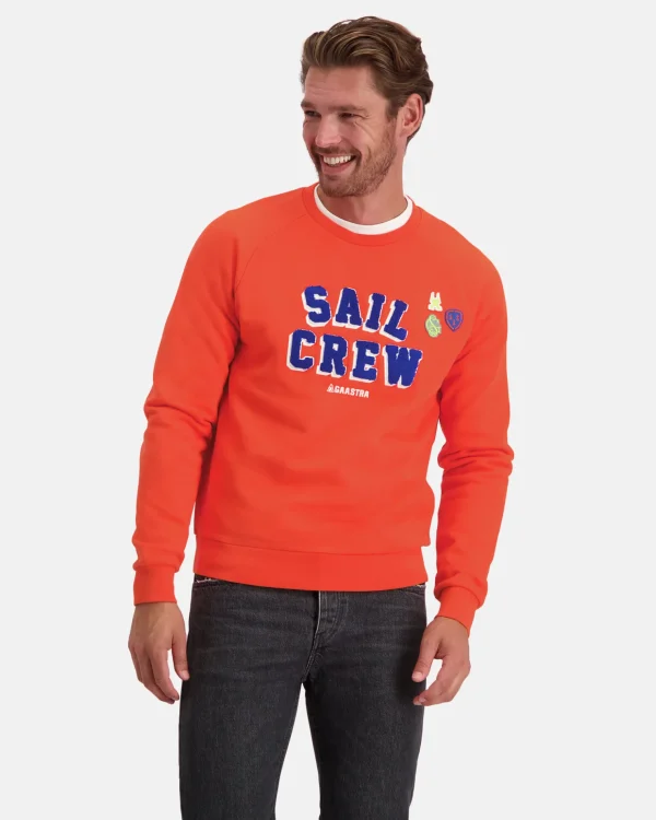 Truien En Sweaters-Gaastra De Vintage St.Johns Trui Met Ronde Hals