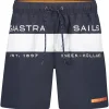 Zwemkleding-Gaastra Zwemshort Port Met Colorblock
