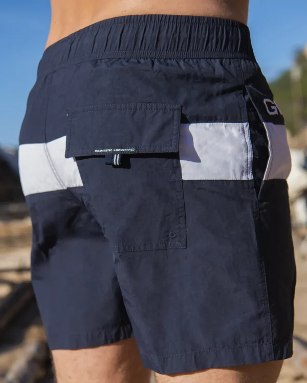 Zwemkleding-Gaastra Zwemshort Port Met Colorblock
